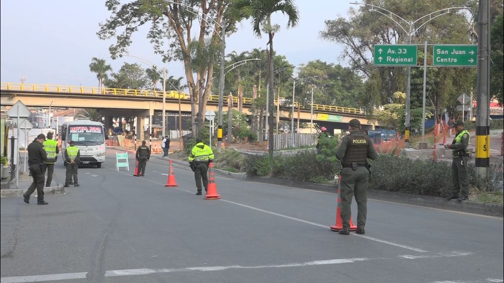 Más de 190 sancionados por violar toque de queda en el Valle de Aburrá controles