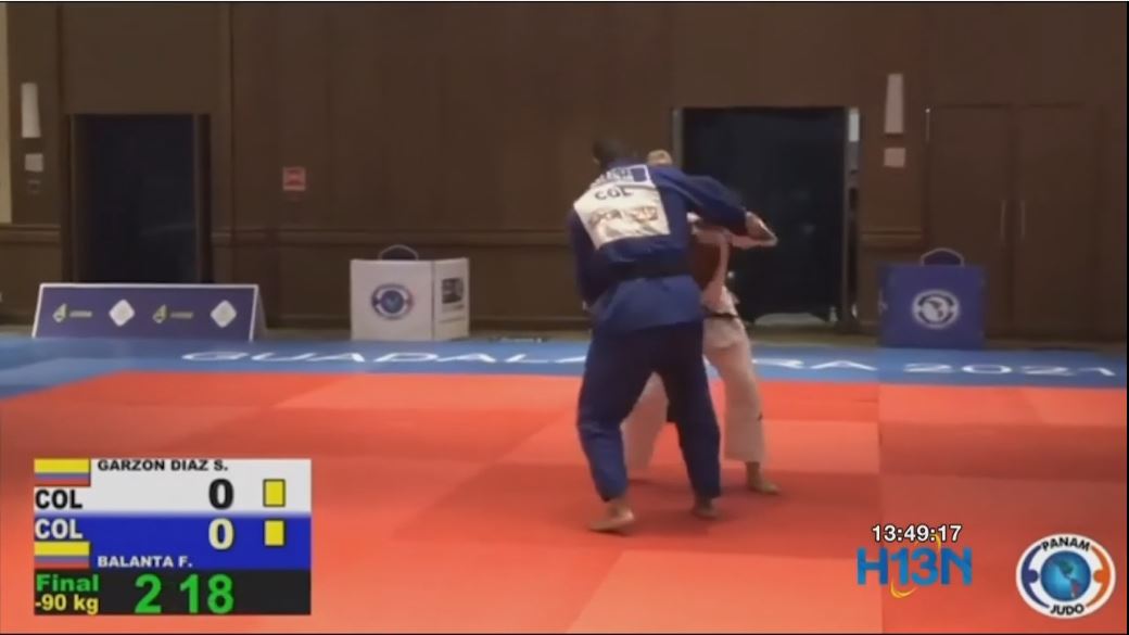 El antioqueño Santiago Garzón obtiene medalla de plata en judo panamericano judo