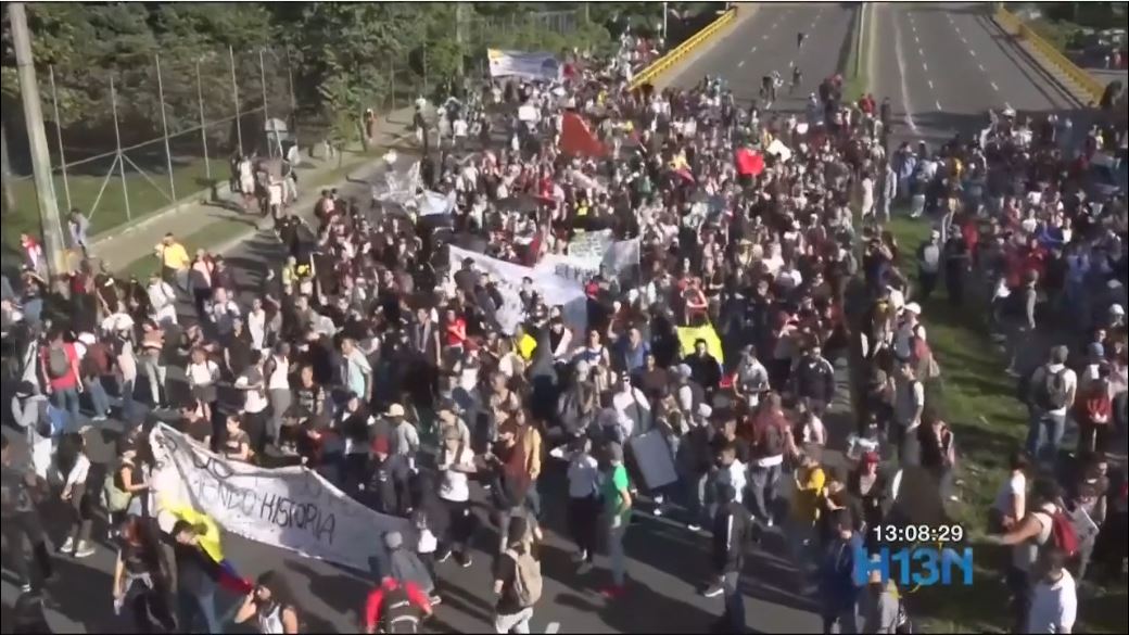 Marcha de protesta contra la reforma tributaria sí se hará el 28 de abril marcha