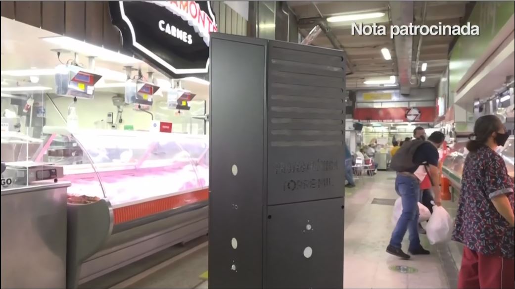 Dispositivo tecnológico elimina el virus de covid-19 en superficies ptrotectonica