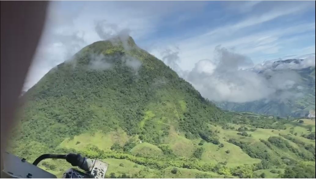Rescatan a tres mujeres extraviadas en Cerro Tusa, Venecia rescate cerro tusa