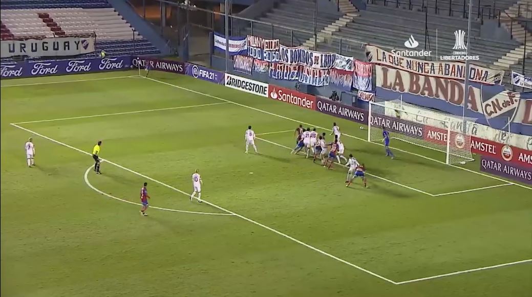 Nacional de Uruguay venció a la Universidad Católica goles copa