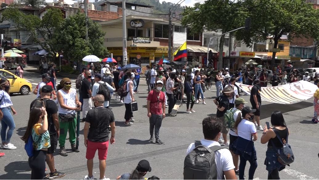 En Antioquia las manifestaciones transcurrieron de manera pacíficas marchas3
