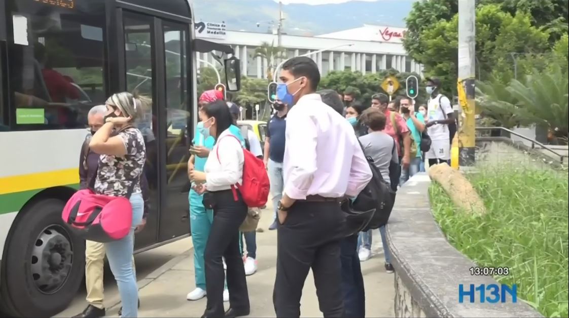 Así fue la movilidad en la estación Poblado POBLADO