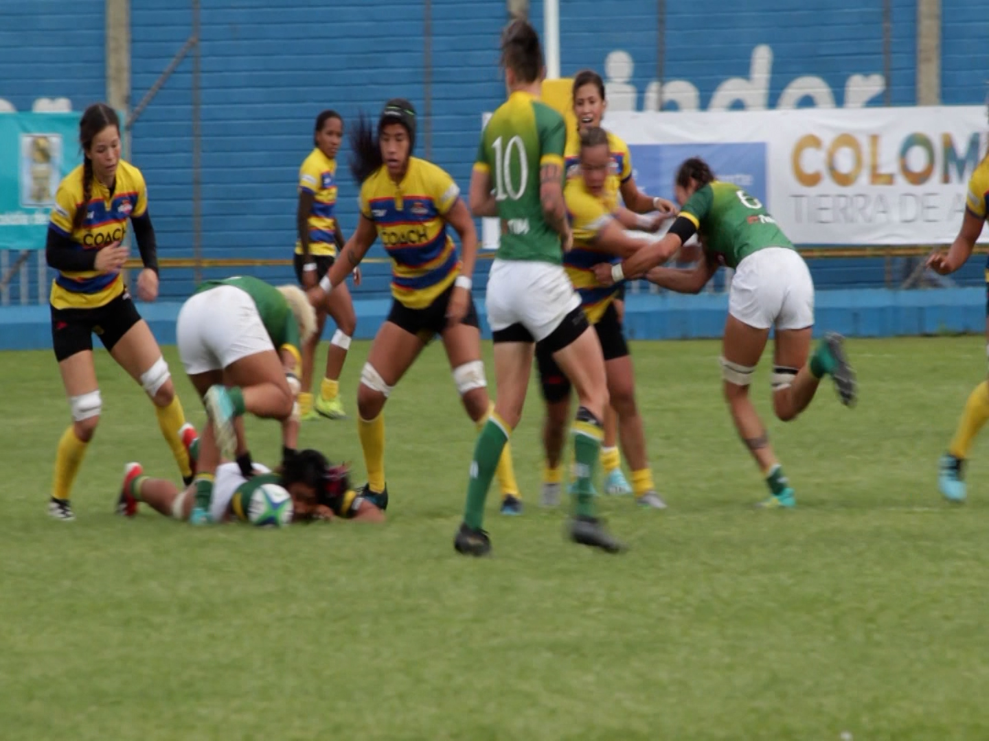 Selección Colombia de Rugby por cupo Olímpico en Mónaco RUGBY