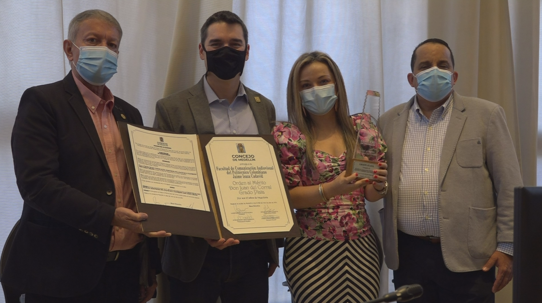 Mérito Don Juan del Corral fue otorgado a una facultad del Politécnico Jaime Isaza POLITECNICO