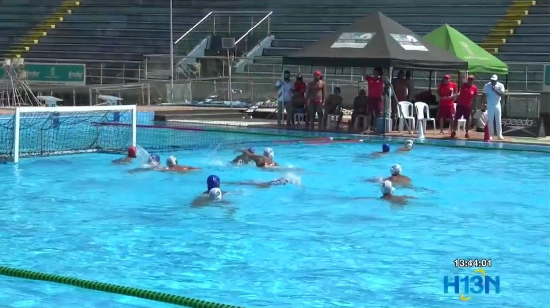 Equipo antioqueño de polo masculino perdió final con Valle POLO ACUATICO 1