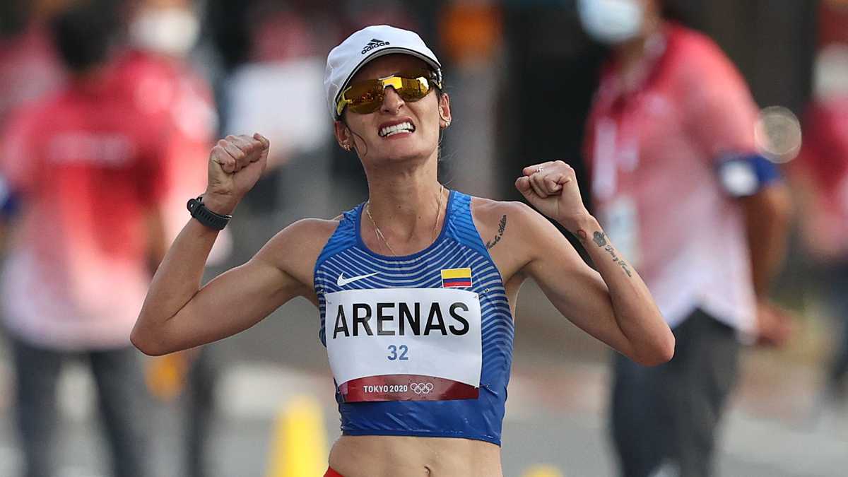 Lorena Arenas ya sueña con medalla mundialista en marcha LORENA ARENAS