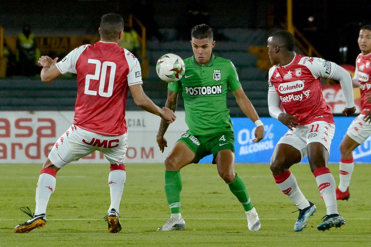 Nacional se impuso 1-0 a Santa Fe en el Campín PARTIDO NACIONAL