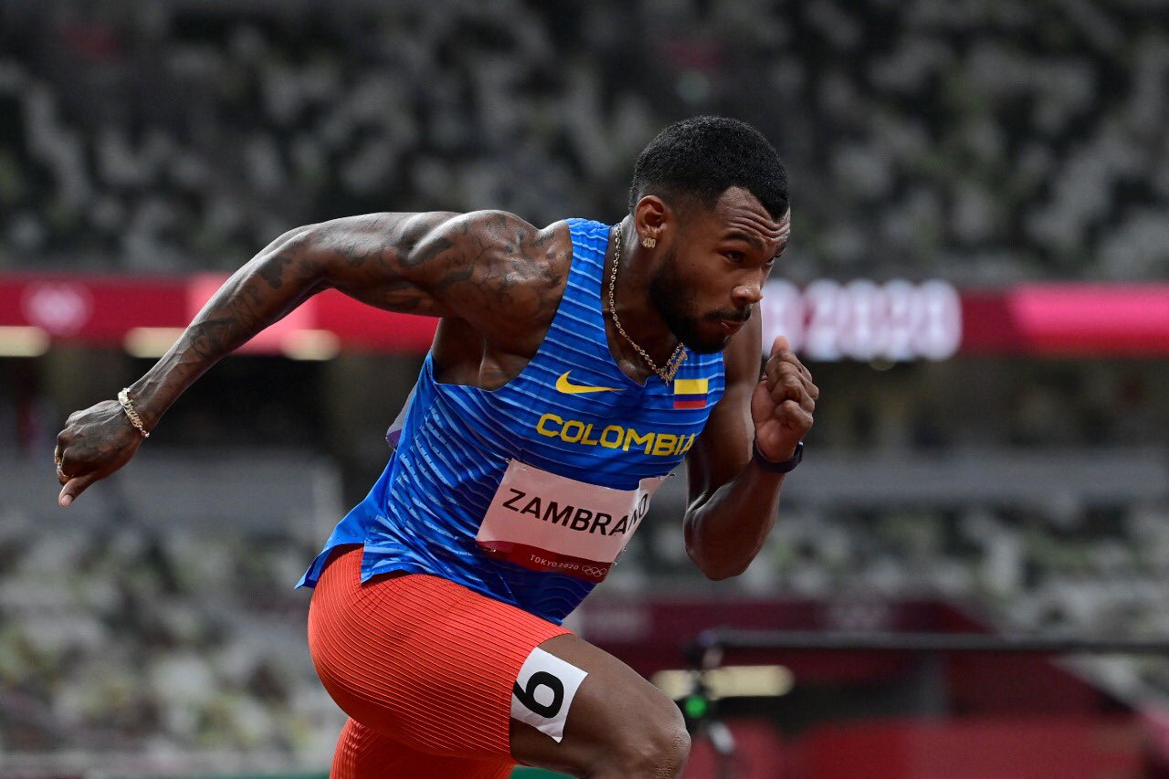 Anthony Zambrano ganó la plata en 400 metros planos ZAMBRANO 1