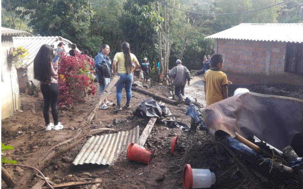 lluvias antioquia damnificados