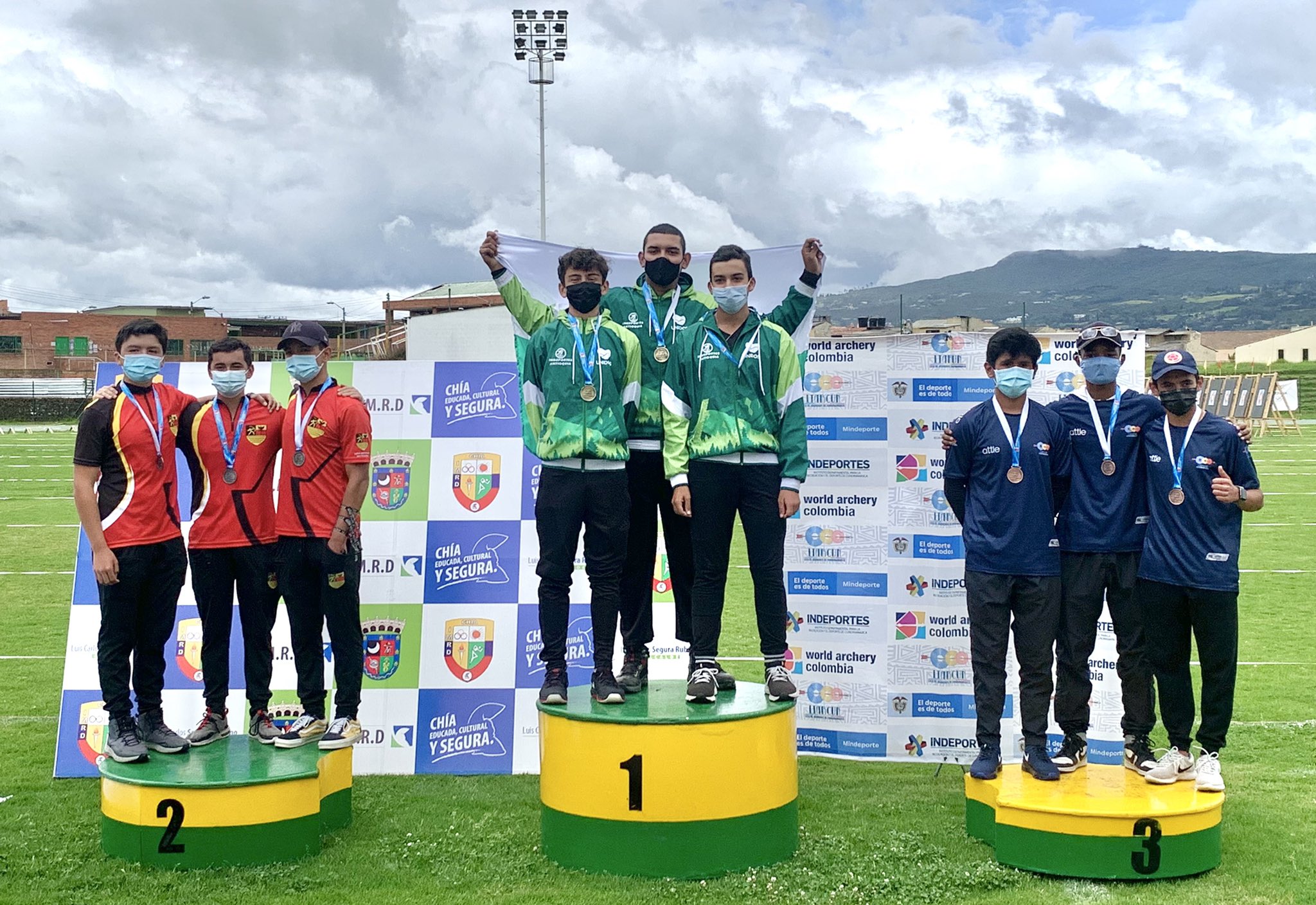 Antioquia campeón Interligas de Tiro con Arco tiro con arco