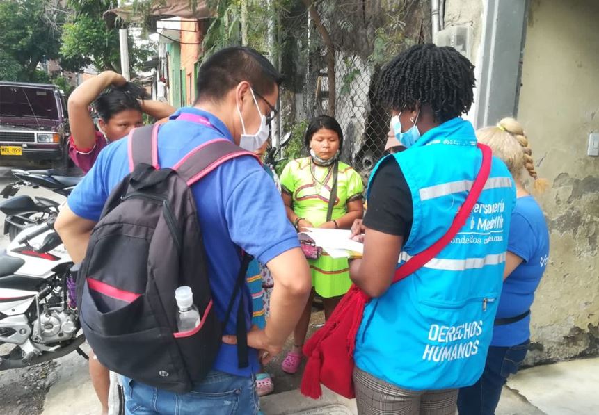 indigenas desplazados