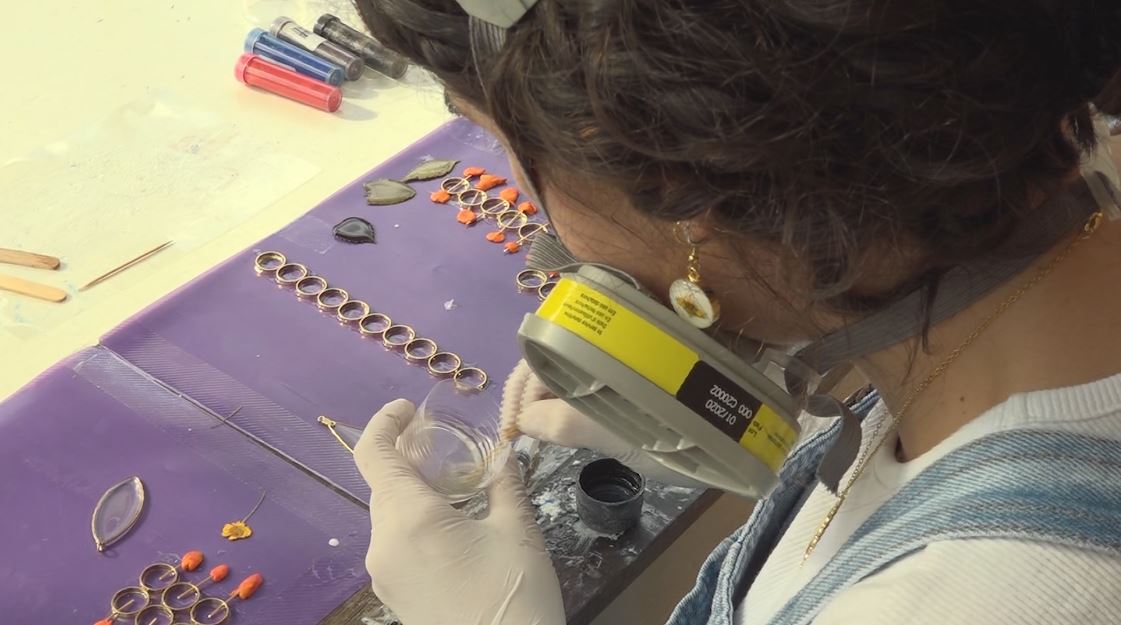 Naturaleza inmortalizada en accesorios de bisutería bisuteria naturaleza