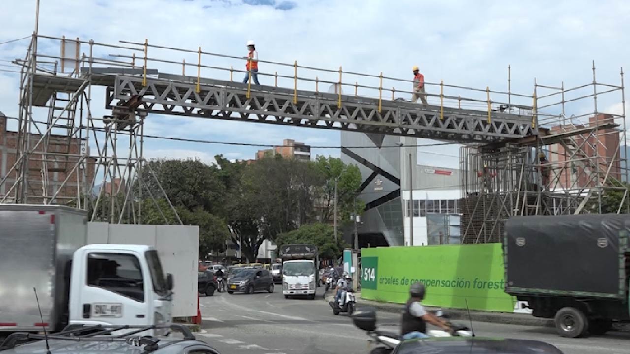 Intercambio vial de la 80 tiene listo el vaciado de losa superior Intercambio vial