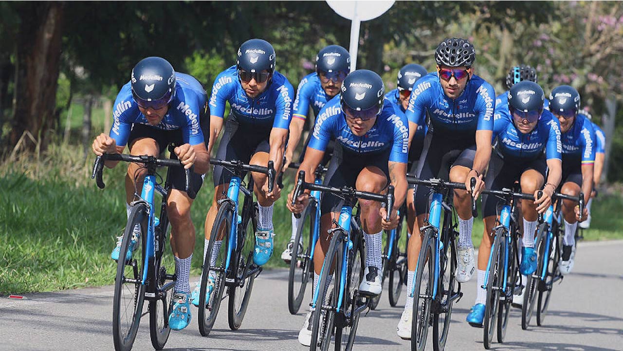 Team Medellín disputó 25 carreras en la temporada Team Medellín