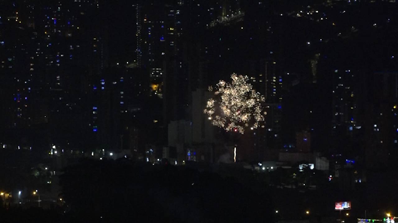 pólvora en un vehículo