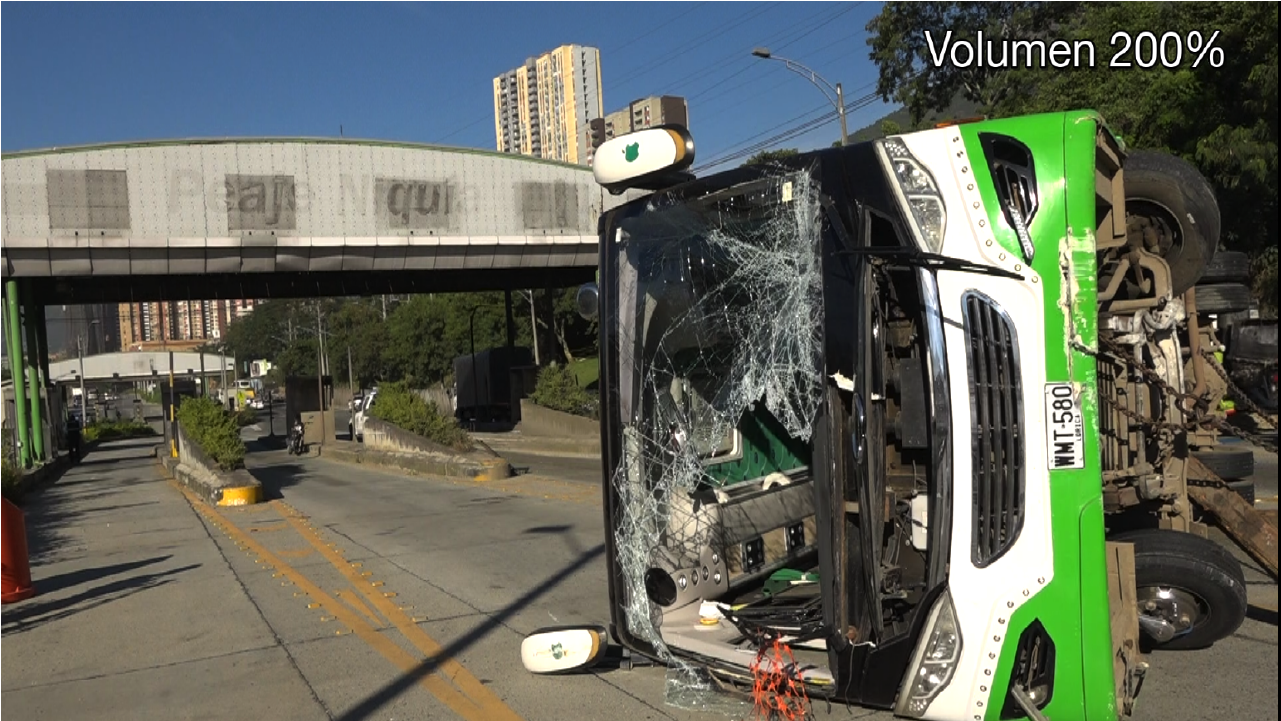 Bus en Niquía