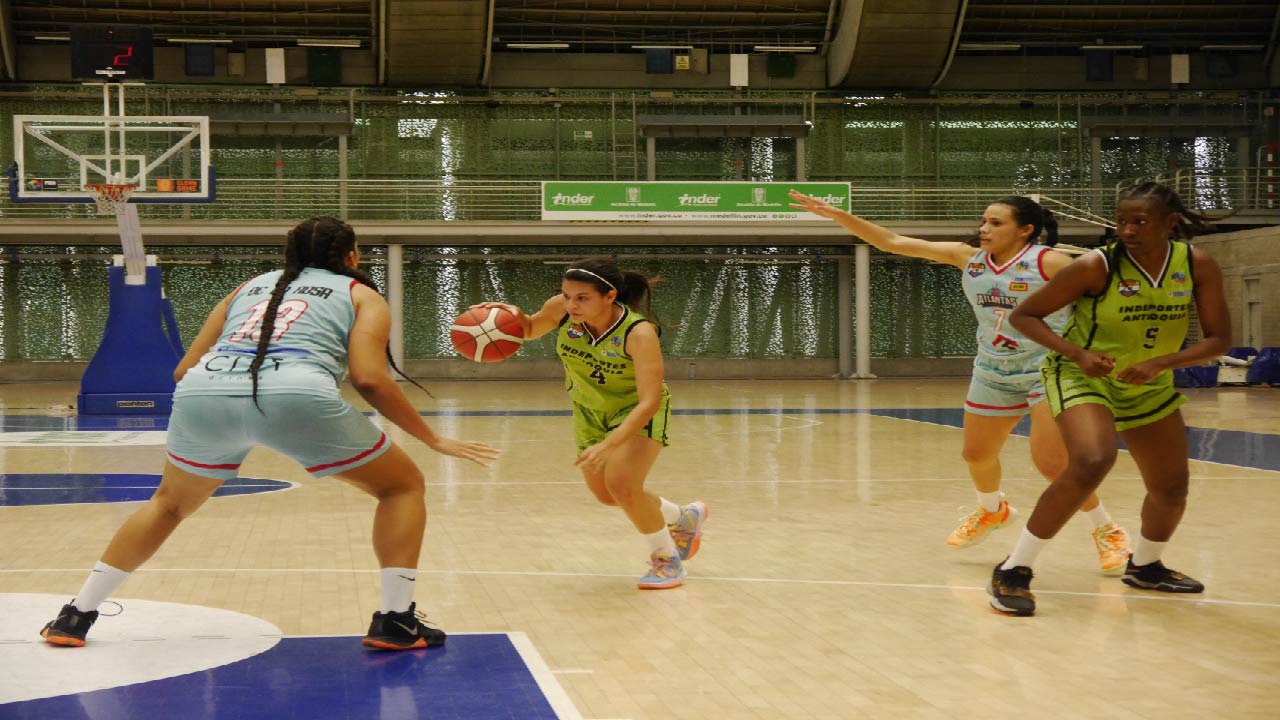Indeportes perdió final de baloncesto femenino Indeportes