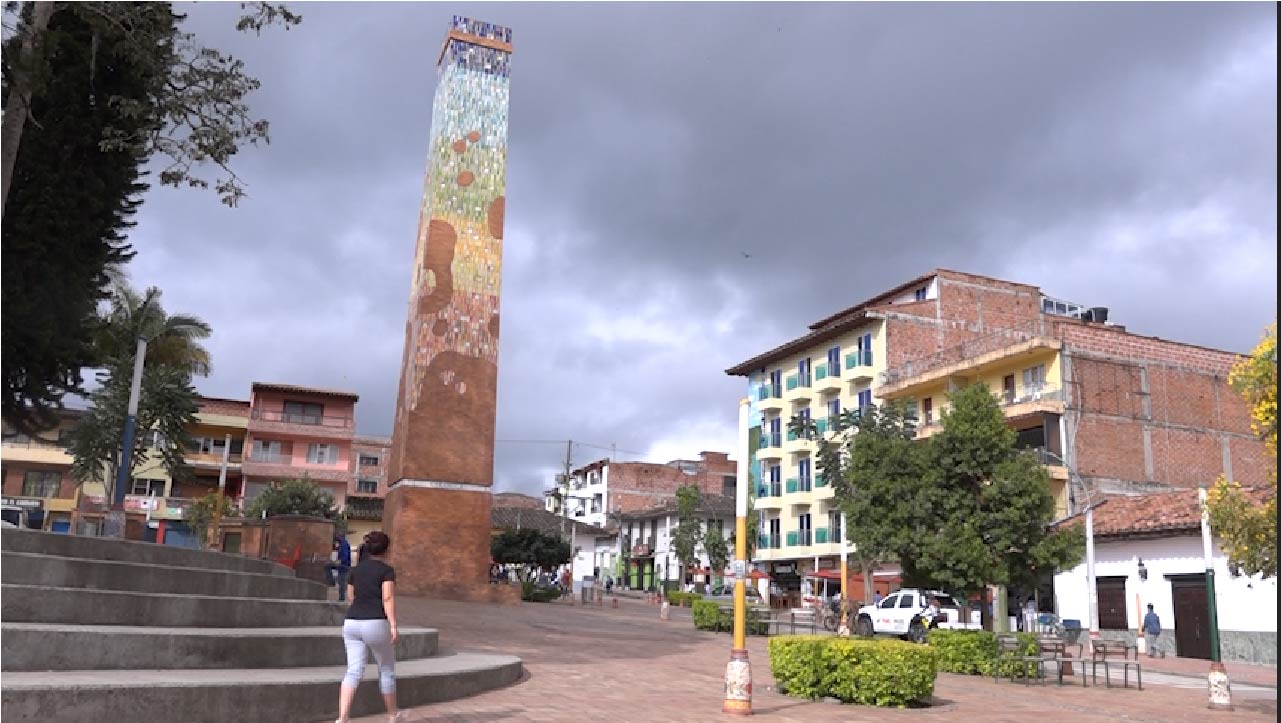 Doble crimen en el parque principal de El Carmen de Viboral