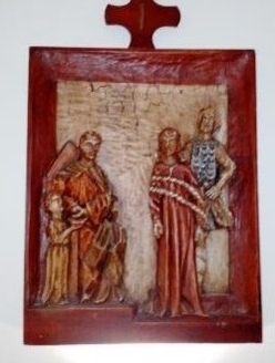 Roban novena estación del viacrucis en parroquia de El Poblado Novena estación viacrucis