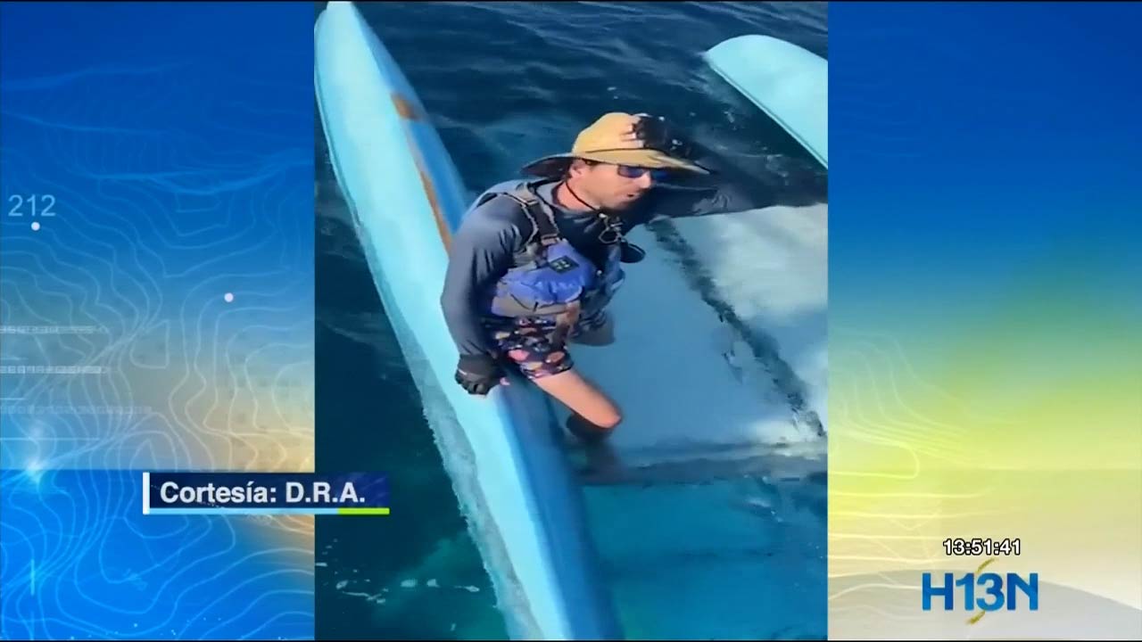 Rescatan a antioqueño a la deriva en el mar caribe Rescatan