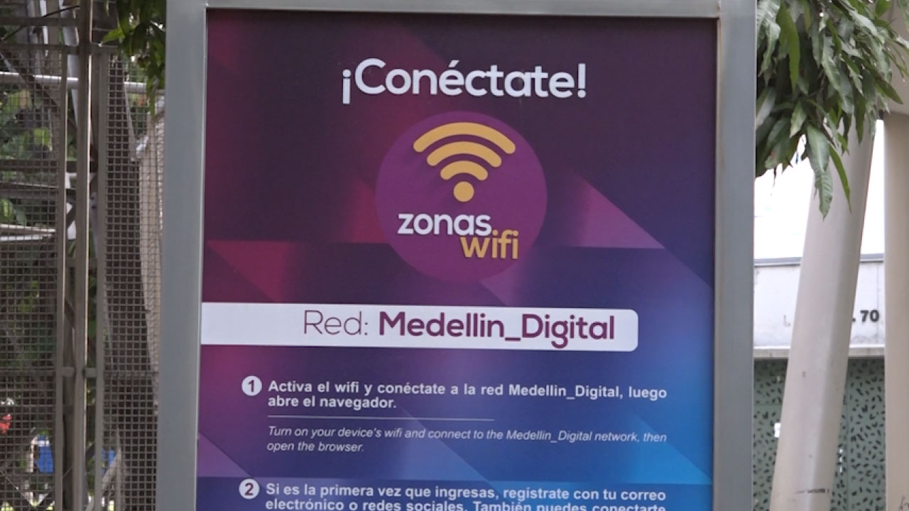 Puntos Wifi Medellín