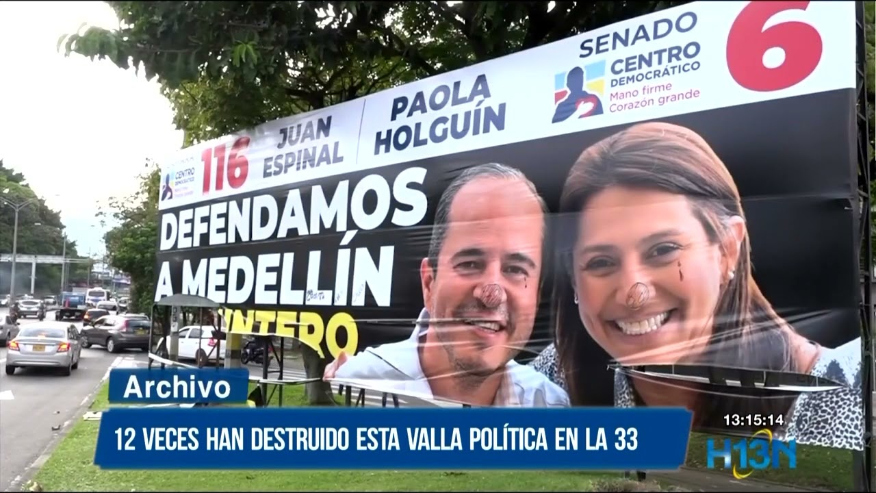 valla política