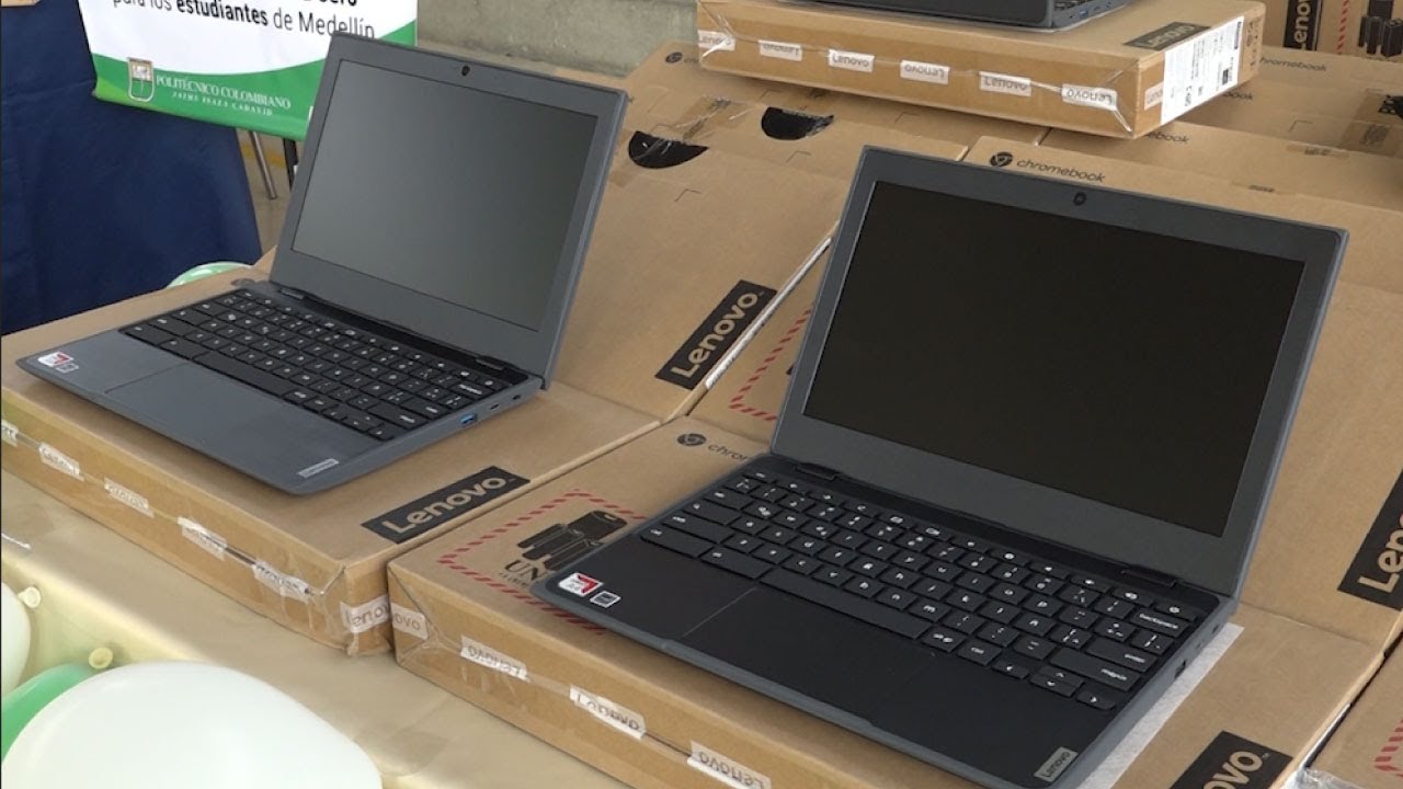 Estudiantes de Rionegro, recibieron computadoras para fortalecer su educación