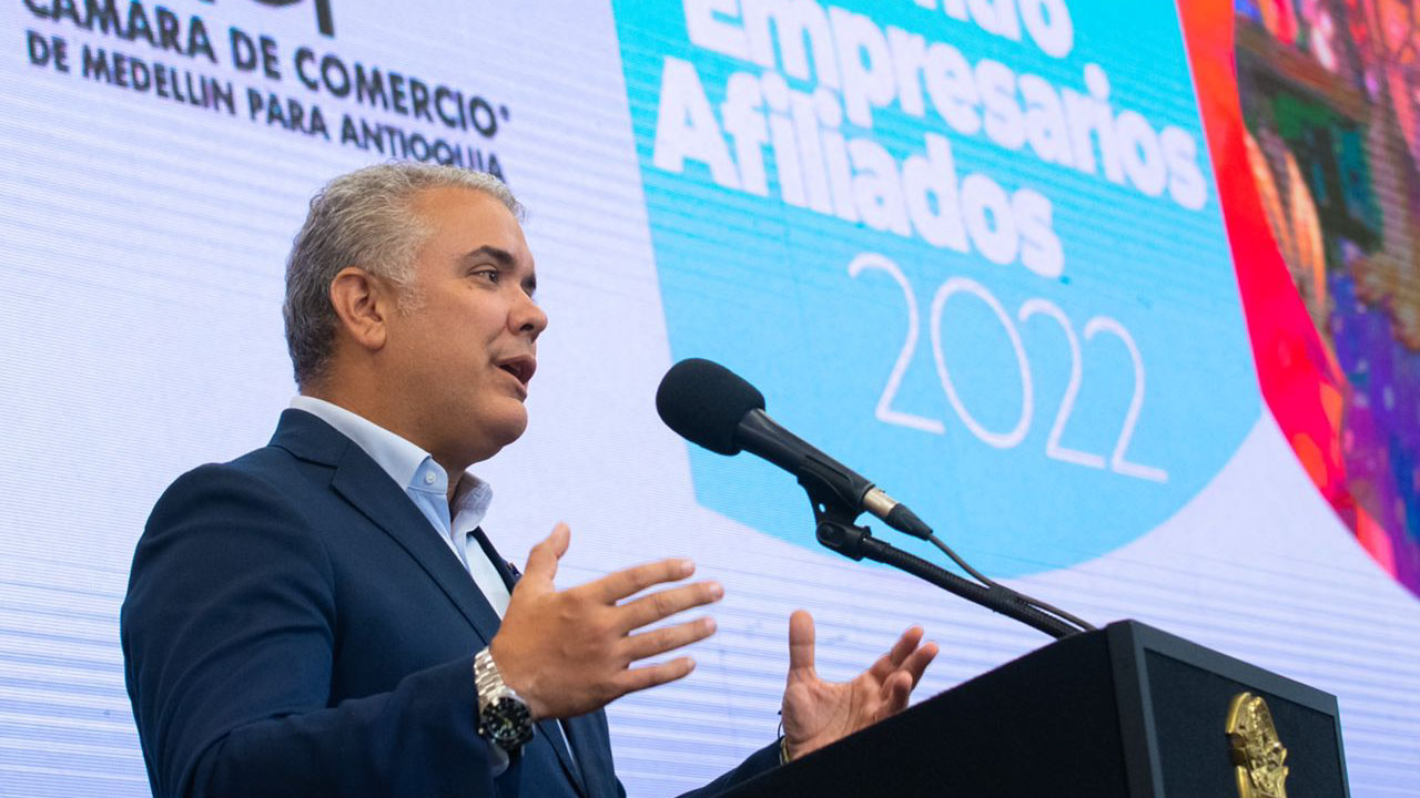 Presidente Iván Duque acompañó encuentros con empresarios en Antioquia presidente