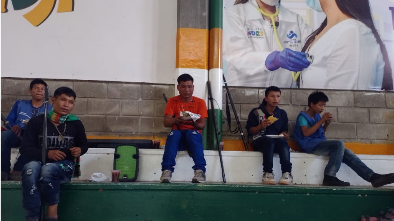 Indígenas de Andes desplazados tras amenazas Indígenas
