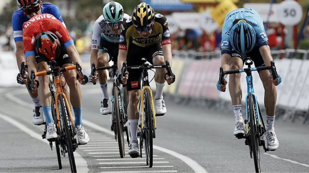 Daniel Felipe Martínez gana etapa en el País Vasco Daniel