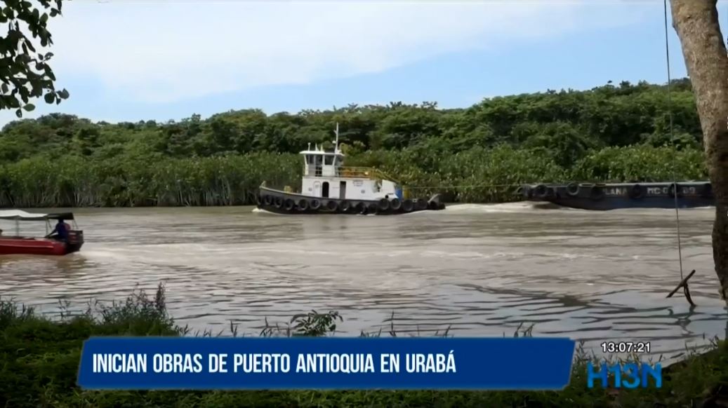 Inician obras para la construcción de Puerto Antioquia en Urabá Puerto Antioquia