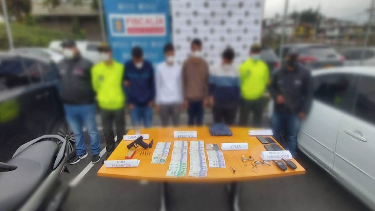 En Rionegro, capturan a cuatro presuntos integrantes de «La Terraza» La Terraza