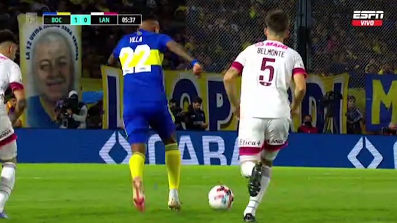 Sebastián Villa vuelve a marcar con Boca Juniors marcar