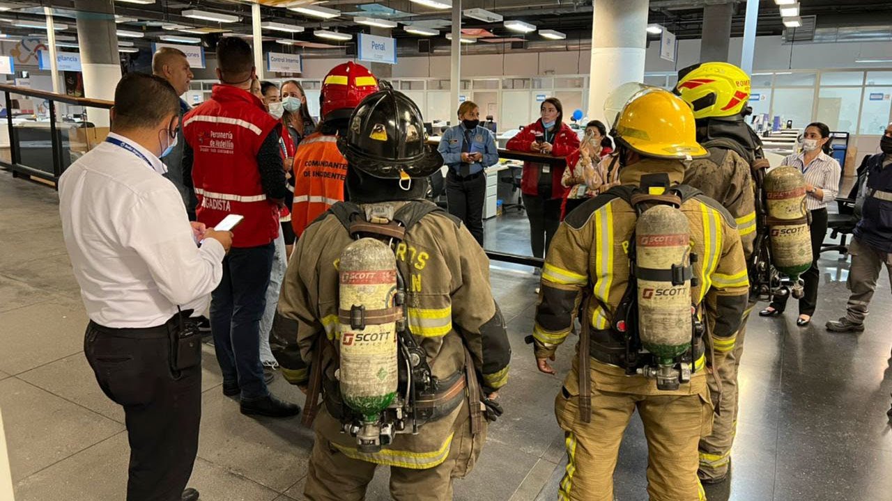 Incidente en las instalaciones de la Personería de Medellín personería