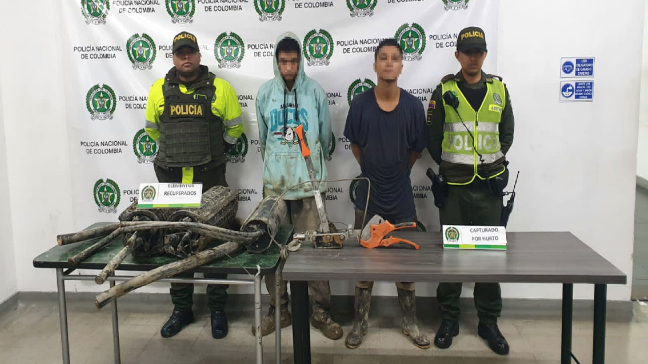 Por hurto, capturan a diez personas en Itagüí capturan