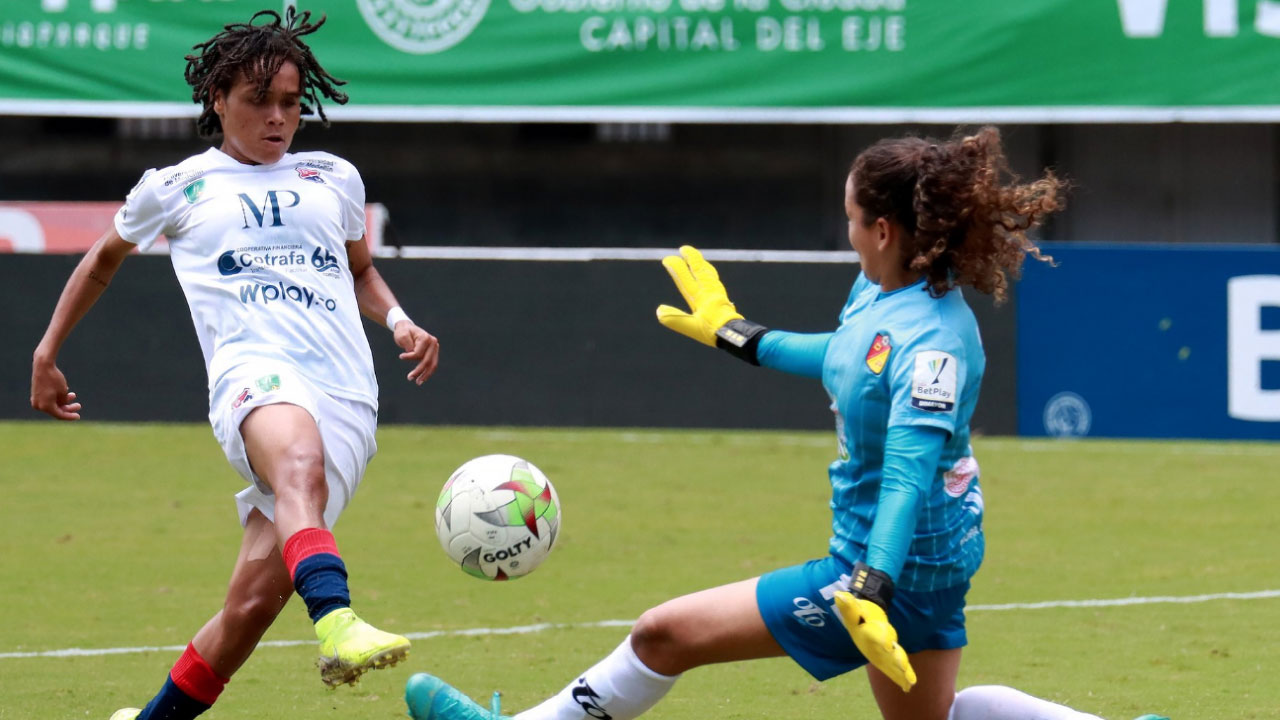 El DIM femenino perdió 0-1 con Pereira DIM femenino