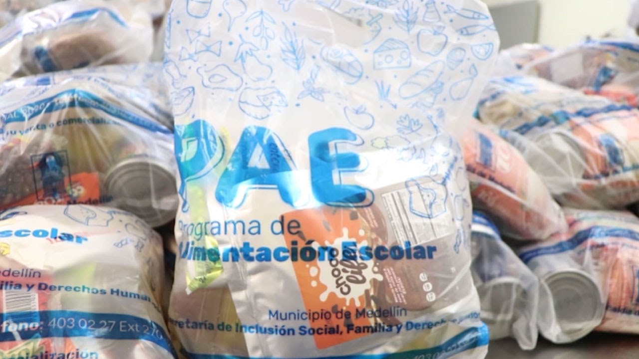 Inspeccionan alimentación escolar en Medellín alimentación escolar