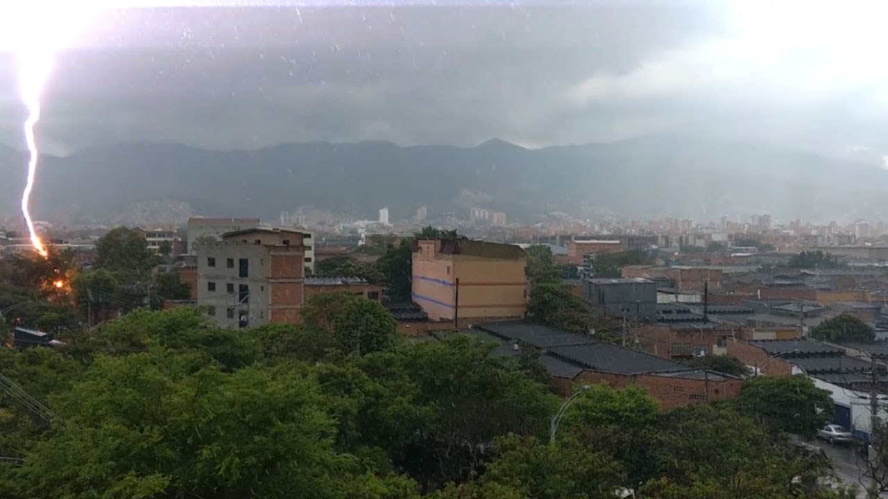 Medellín: una de las zonas con más descargas eléctricas Tormenta Bonnie