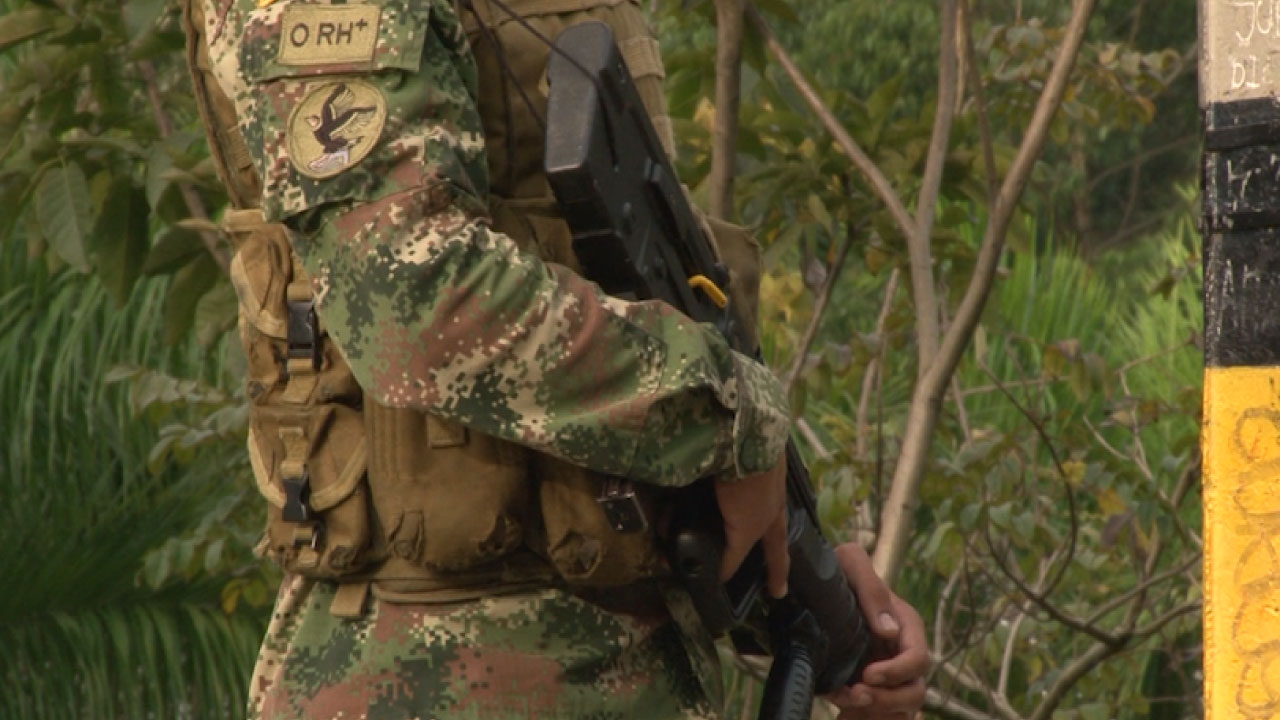 Atacan con una granada la base militar del municipio de Dabeiba granada