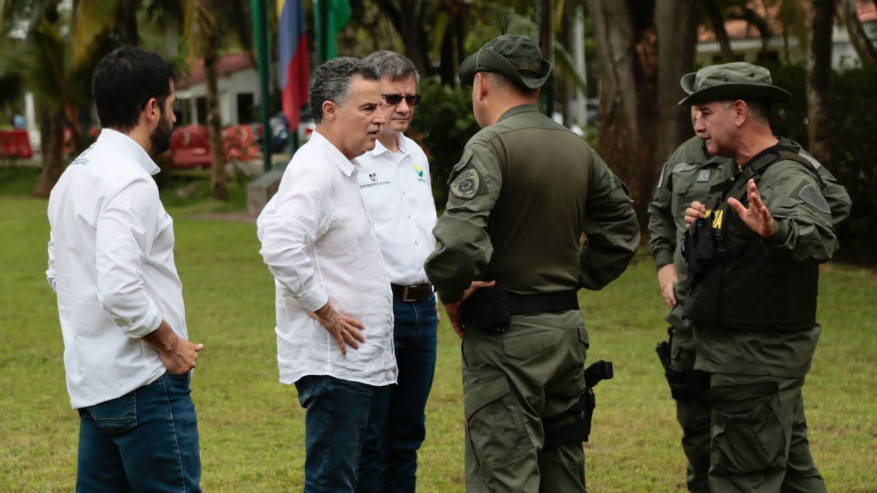 Gobernador de Antioquia rechazó actos violentos de los últimos días en contra de la fuerza pública Gobernador de Antioquia