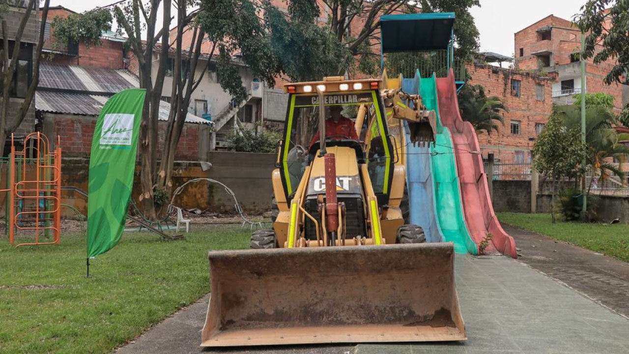 Inician obras para renovar el Parque Acuático Ambiental Infantil de Envigado Envigado