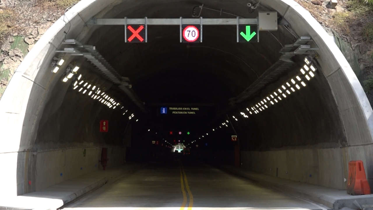 Habrá cierre nocturno del Túnel de Oriente por mantenimiento Túnel de Oriente