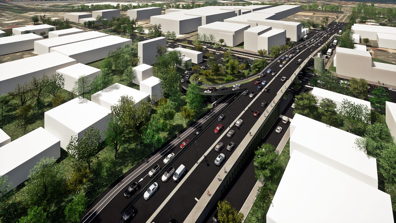 Con dos nuevos intercambios buscan mejorar la movilidad de autopista sur en Itagüí Movilidad