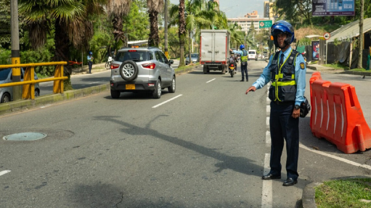 Los cierres viales para este sábado y domingo en Medellín cierres