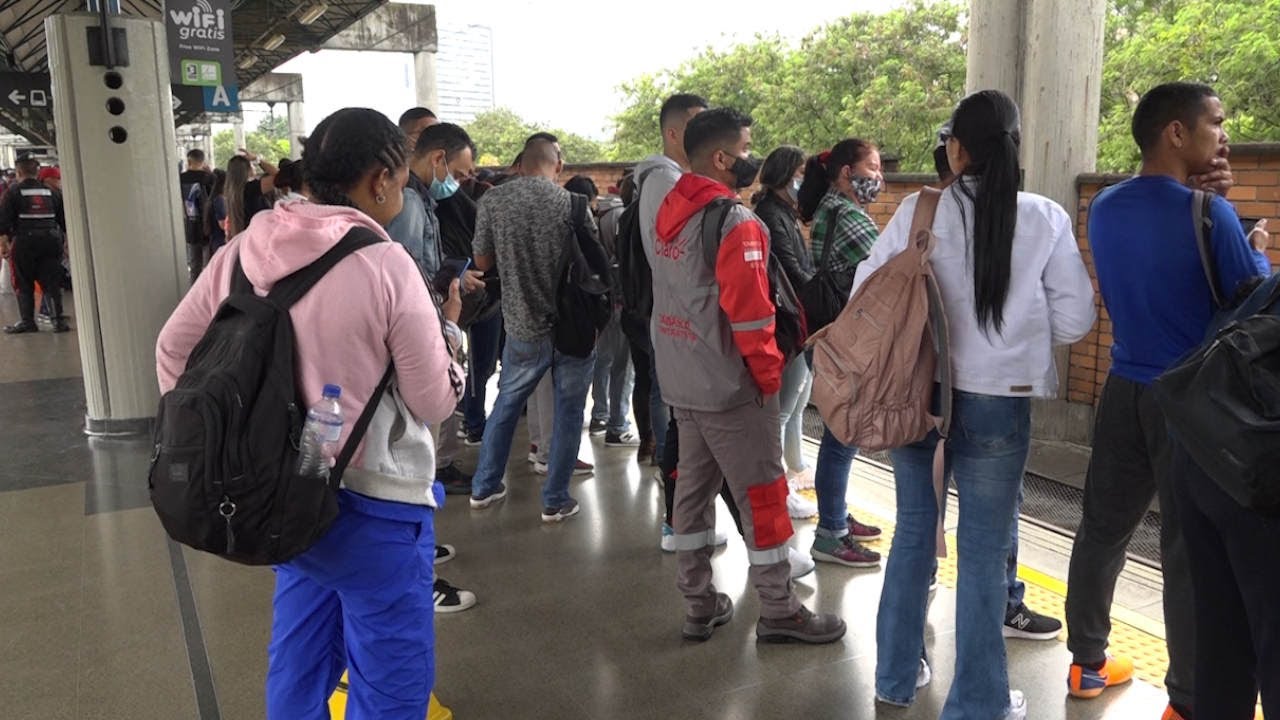 Metro de Medellín vuelve a operar de manera habitual Metro