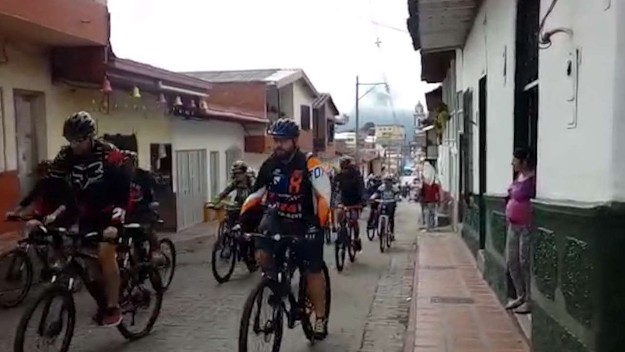Ejército Nacional organiza ciclopaseo en Guarne ciclopaseo