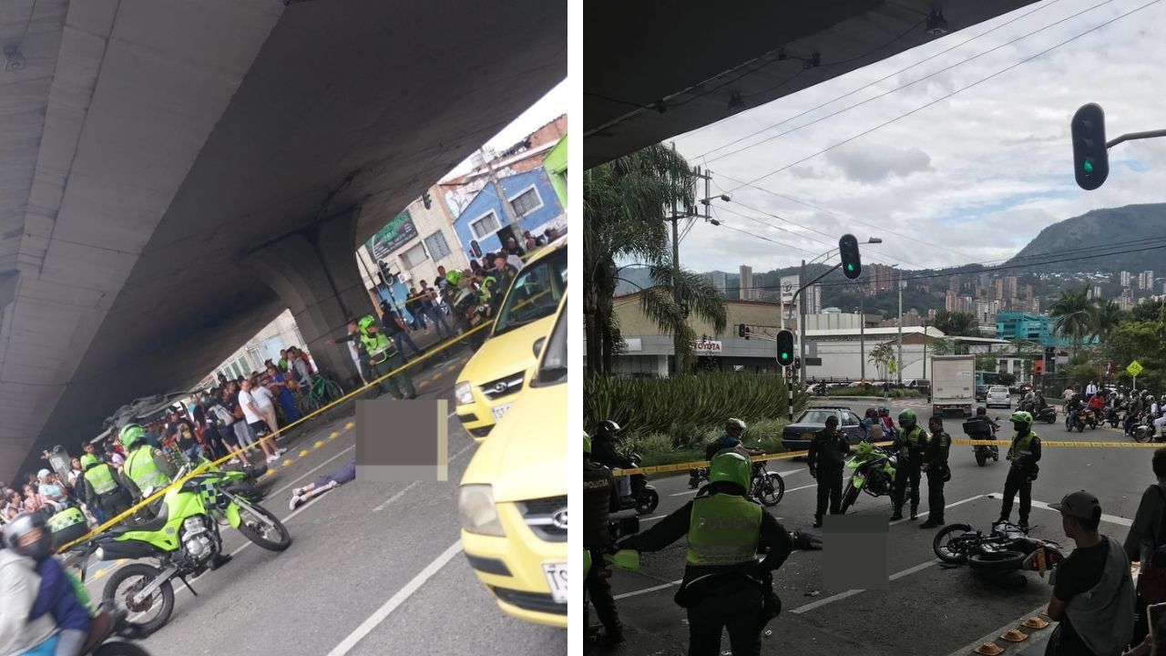 Presunto fletero es dado de baja en la glorieta de Guayabal FLETERO