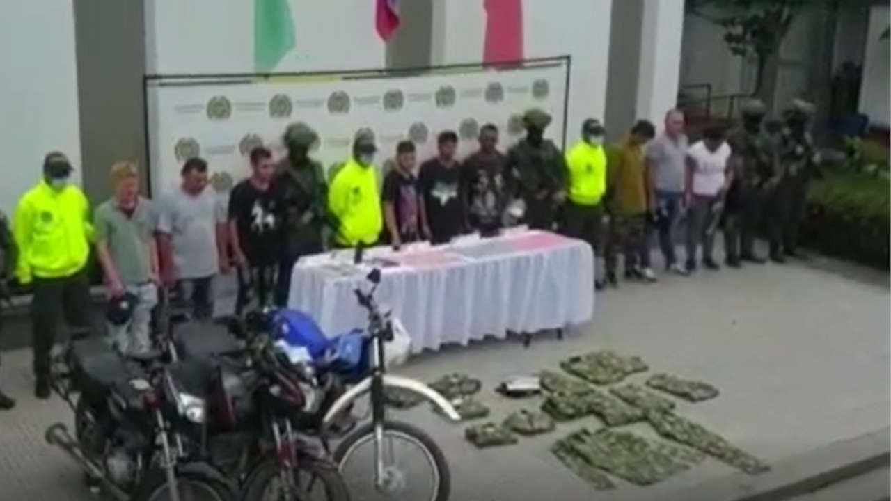 Capturan en Urabá a supuestos homicidas de 29 personas Captura